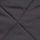 black factory quilted layering vest