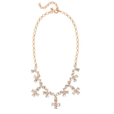 Heart cluster necklace