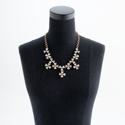 Heart cluster necklace