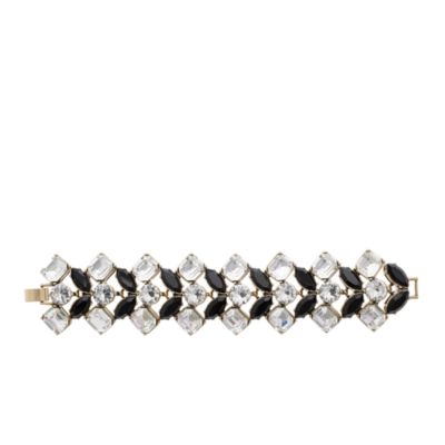 Crystal-encrusted bracelet
