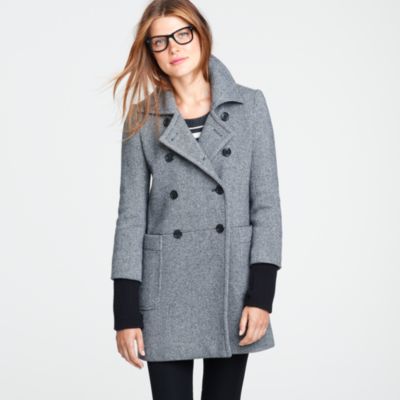 Academy coat in herringbone
