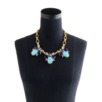 Color drop necklace