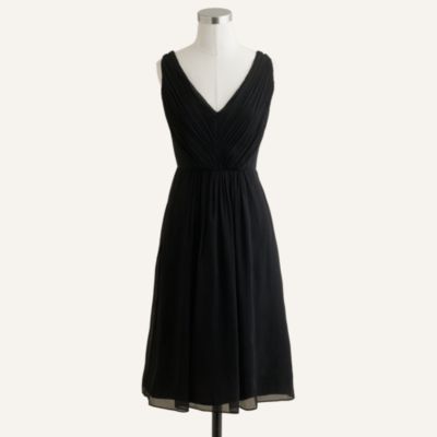 Louisa dress in silk chiffon