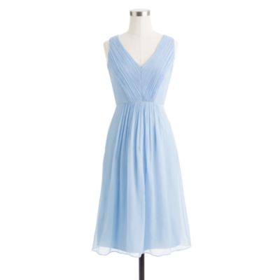 Louisa dress in silk chiffon