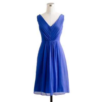 Louisa dress in silk chiffon