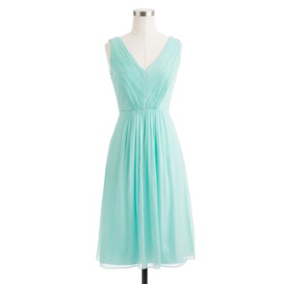 Louisa dress in silk chiffon