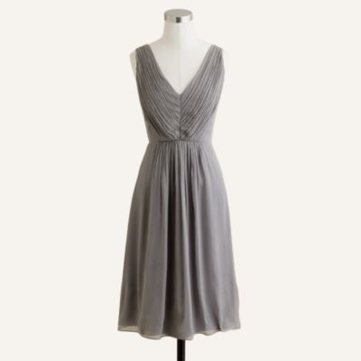 Louisa dress in silk chiffon