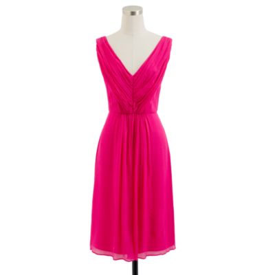 Louisa dress in silk chiffon