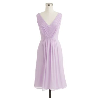 Louisa dress in silk chiffon
