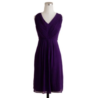 Louisa dress in silk chiffon