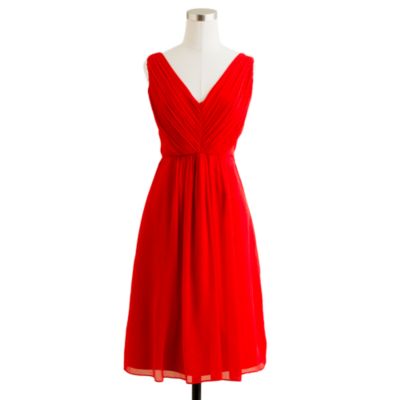 Louisa dress in silk chiffon