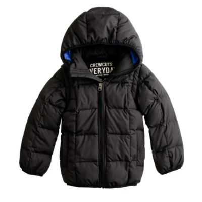 Boys' convertible puffer