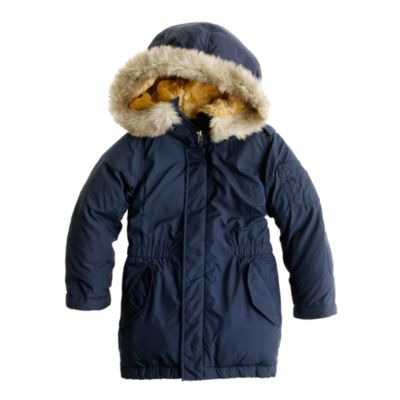 Boys' fishtail parka