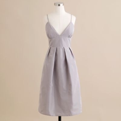Adrienne dress in silk taffeta