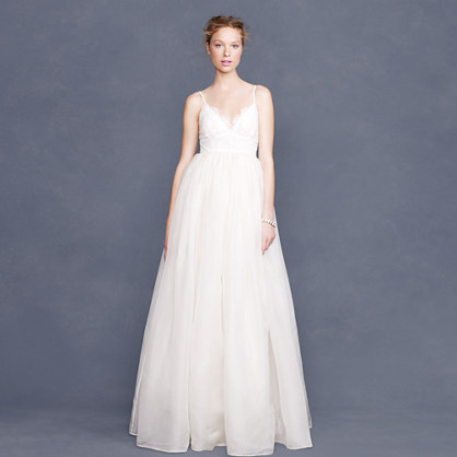 Collection Principessa gown in lace and organza