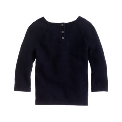 Girls' bejeweled sweater