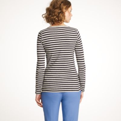 Boatneck painter tee in stripe