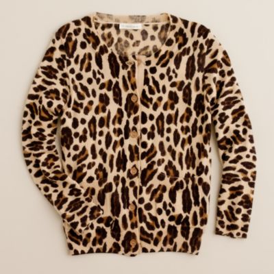 Girls' pretty kitty cardigan