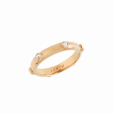 Stackable enamel ring