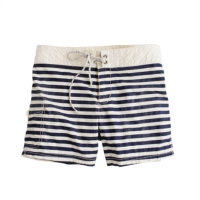 Stripe board shorts