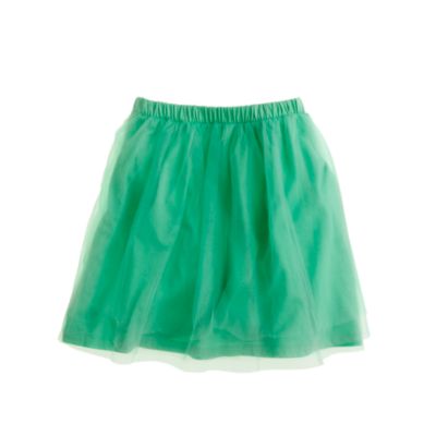 Girls' tippy-toe tulle skirt
