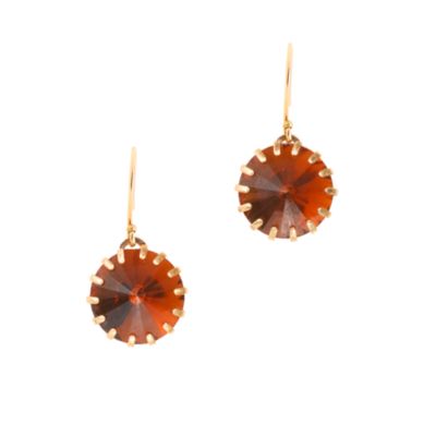 Crystal Venus flytrap earrings