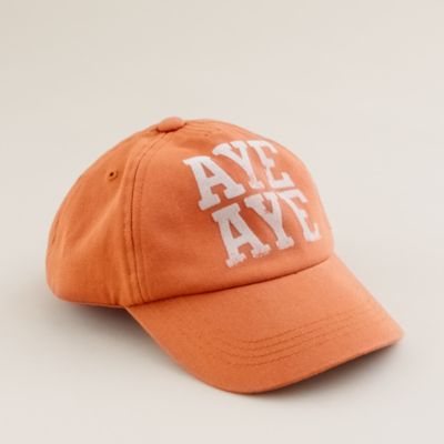 Kids' aye aye baseball hat