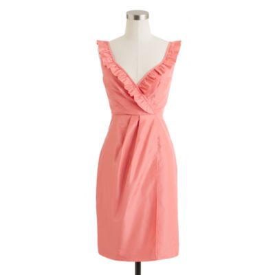 Elyse dress in silk taffeta