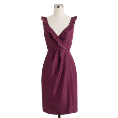 Elyse dress in silk taffeta