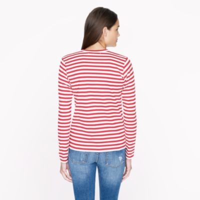 PLAY Comme des Gar�ons&reg; stripe heart tee