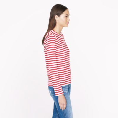 PLAY Comme des Gar�ons&reg; stripe heart tee