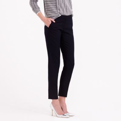 Petite Paley pant in pinstripe Super 120s