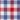 milan red ludlow spread-collar shirt in bi-color gingham