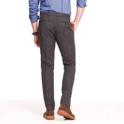 Ludlow classic suit pant in bird's-eye English wool tweed