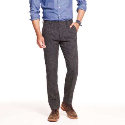 Ludlow classic suit pant in bird's-eye English wool tweed