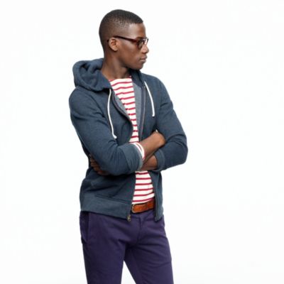 Tall utility fleece zip hoodie