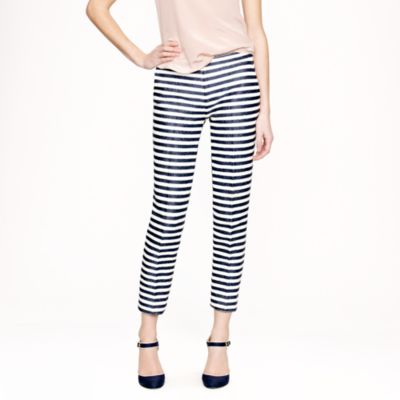 Collection raffia stripe pant