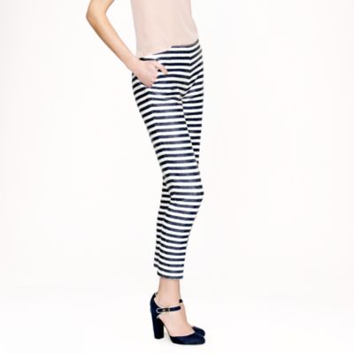 Collection raffia stripe pant