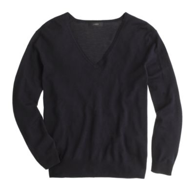 Lightweight merino V-neck sweater