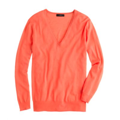 Lightweight merino V-neck sweater