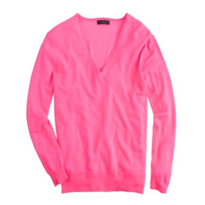 Lightweight merino V-neck sweater