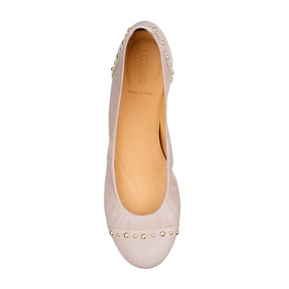 Cece studded leather ballet flats