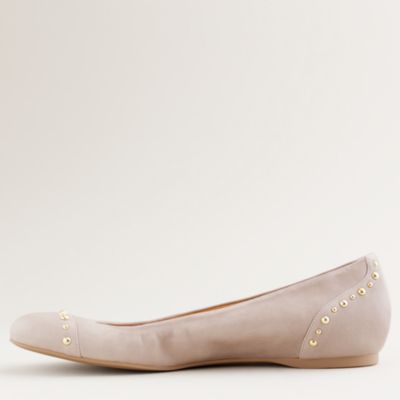 Cece studded leather ballet flats