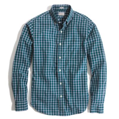 Factory slim washed shirt