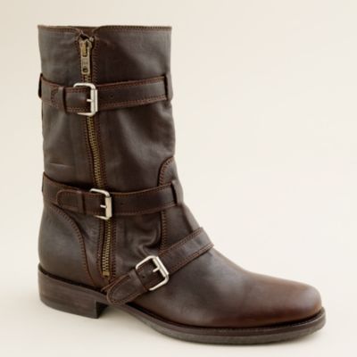 Miller short motorcycle boots