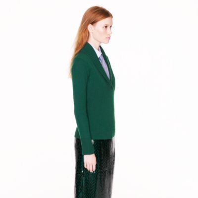 Collection cashmere shawl-collar sweater