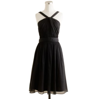 Sinclair dress in silk chiffon