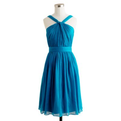 Sinclair dress in silk chiffon