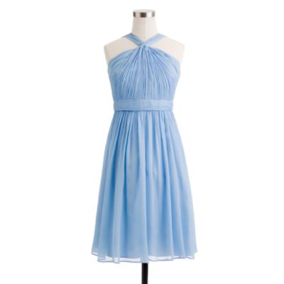 Sinclair dress in silk chiffon