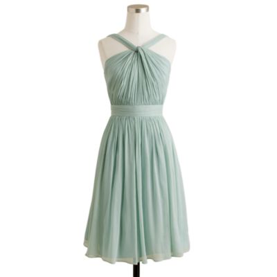 Sinclair dress in silk chiffon